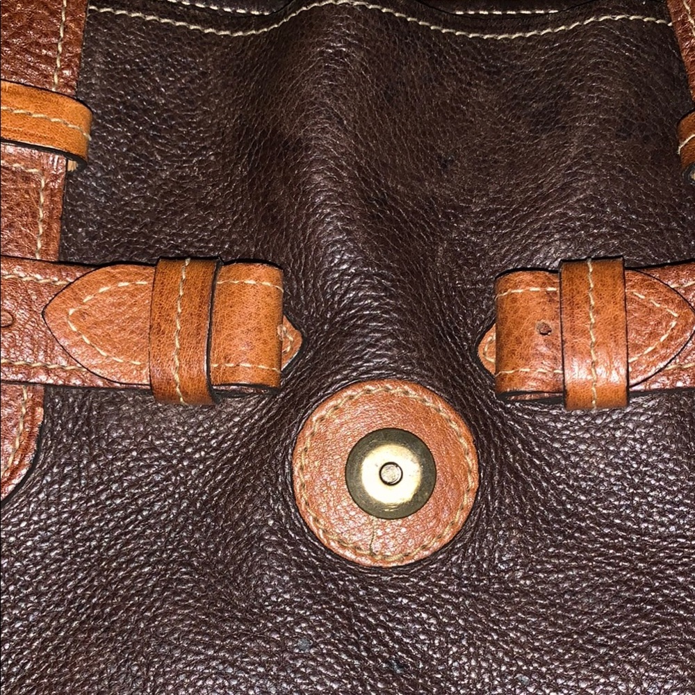Mulberry Brown Leather Tote Bag - Picture 5 of 7